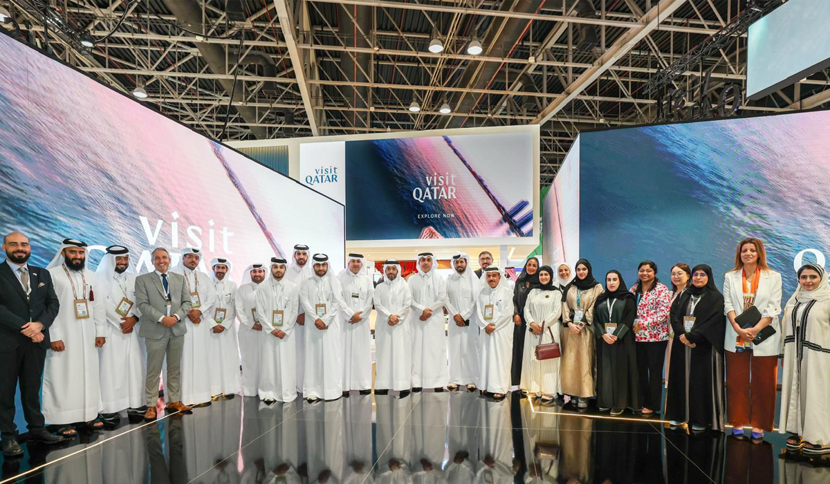 Qatar's Pavilion at Arabian Travel Market